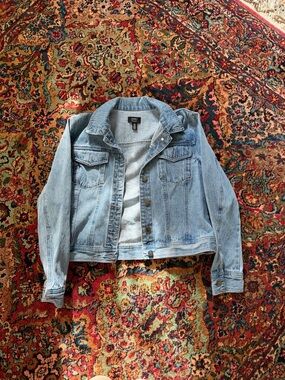 Jones New York Light Blue Denim Jacket